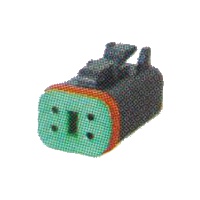 Four Way Female Wiring Connector with Terminals