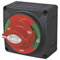 Marine Battery Isolator with Fixed Control Knob