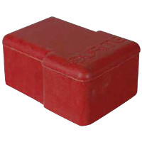 Moulded Natural Red Rubber Battery Terminal Covers