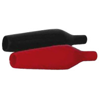 Insulating Sleeves, Red and Black, Moulded in Soft PVC