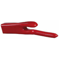 Red Insulation Sleeves Moulded in Soft PVC
