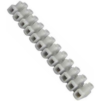Nylon Cable Connector Strip. 10 Amp for 4-6mm² Cable