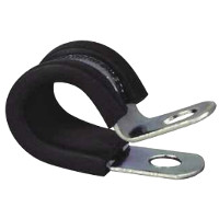 'P' Clip, For Cable Up To 10mm Diameter