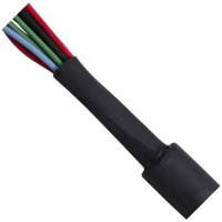 25.4mm I/D Heat Shrink Polyolefin Black Tubing