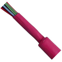 6.4mm I/D Heat Shrink Polyolefin Red Tubing