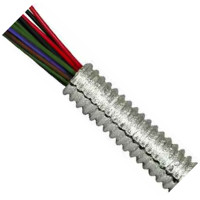 19.4mm I/D Aluminium and Fibreglass Covered Nylon Convoluted Split Tubing