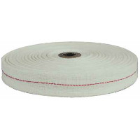 Woven Egyptian Cotton Field Coil Tape with Red Centre Guidleine