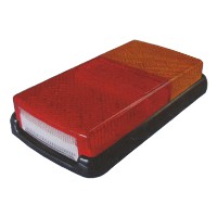 LED Rear Trailer Rectangle Lamp