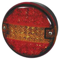 Mounting Bezel for Surface Mounting of 12v/24v LED Commercial Rear Lamp.