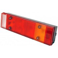 M360 'Rubbolite' Left Handed Rear Combination Lamp with Number Plate Lamp, DIN connector