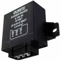 24 Volt 3 + 1/8 x 21 Watt Hazard/Flasher Unit