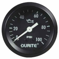 Mechanical Dashboard Gauge, Oil Pressure Gauge