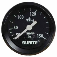 Mechanical Dashboard Gauge, Oil Temperature Gauge