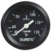 Mechanical Dashboard Gauge, Water Temperature Gauge