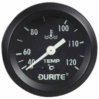 Mechanical Dashboard Gauge, Water Temperature Gauge, Fahrenheit