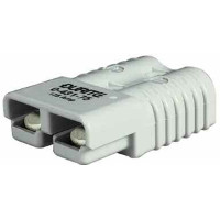 High Current Connector, Rated 350 Amps, Grey Polycarbonate