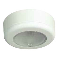 Downlighter for Recessed Mounting in White Plastic