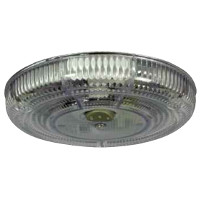 Compact Round Fluorescent Roof Lamp - 24 Volt