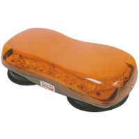 Slimline LED Warning Minibar, Magnetic, 12/24v