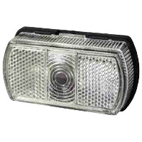 Clear Front Marker Lamp with Reflex Reflector