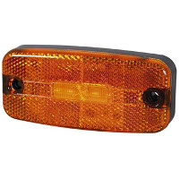 Amber LED Side Marker Lamp with Leads