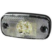 24 Volt LED Clear Front Marker Lamp