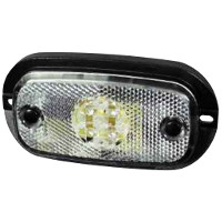 12 Volt LED Clear Front Marker Lamp