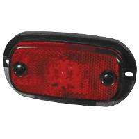 12 Volt LED Red Rear Marker Lamp