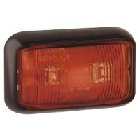 Dual Voltage, 12 - 24 Volt Rear Outline Marker Red LED Lamp