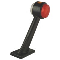 Stalk Marker LED Lamp Including Side Marker, Dual Voltage 12 - 24 Volt, Left Hand