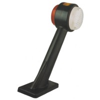 Stalk Marker LED Lamp Including Side Marker, Dual Voltage 12 - 24 Volt, Right Hand