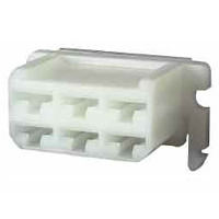 6.3mm Female Receptacle Housing - Six Way