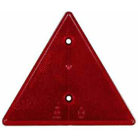 Moulded Acrylic Red Reflex Reflector, 2 Hole Fixing