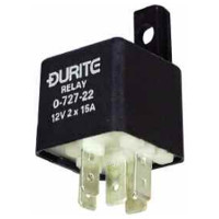 Mini Double Make and Break Relay - 12V, 2x20 Amp