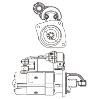 Higer S7, S8 Starter Motor