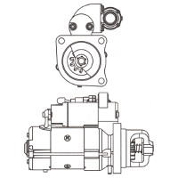 Higer S7, S8 Starter Motor