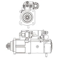 Weifeng WP10 (Euro3) Starter Motor