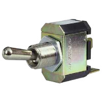 On/Off Single Pole Switch with Nickel Plated Brass Lever