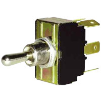 Change Over or On/Off, Two Position, Double Pole Switch