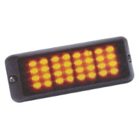 Dual Voltage 32 LED Red Warning Lamp