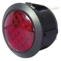 Red Warning Light with Volt LED Indicator