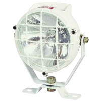 Spot Lamp with White Plastic Body