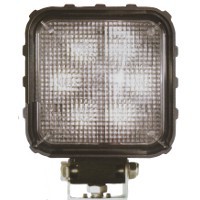 6 White LED Work Lamp - 1000 Lumens, 10V - 49V