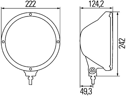 Rallye 3003 with Silver/Grey Design Ring - Spotlight (ECE Ref. 50)