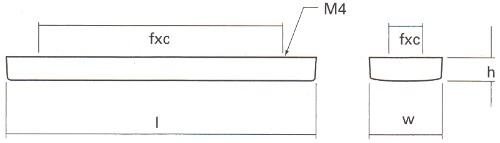 Fluorescent Coach Light - 365mm. 24 - 32 Volts