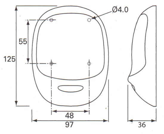 LED Locker Lamp Dual Voltage