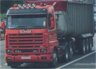 Scania Series 2 / 3 Starter Motor diagram